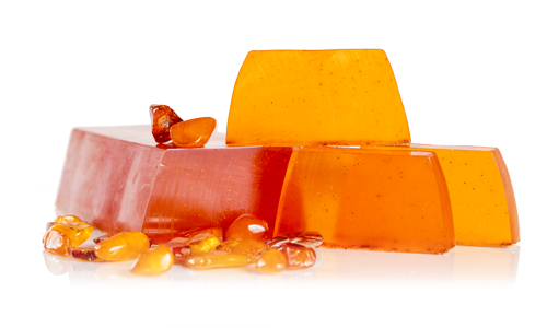 琥珀黄金手工精油皂