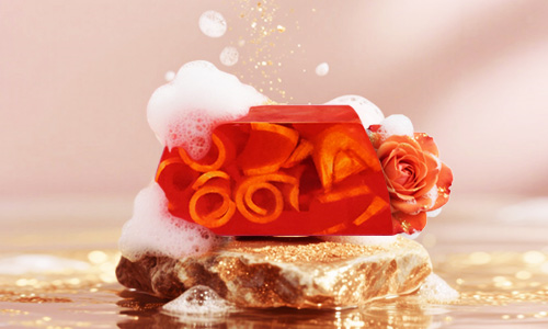 卡莎灡黄金粉毒手工精油皂