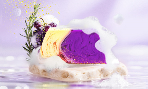 卡莎灡冻龄紫金葡萄香型手工精油皂