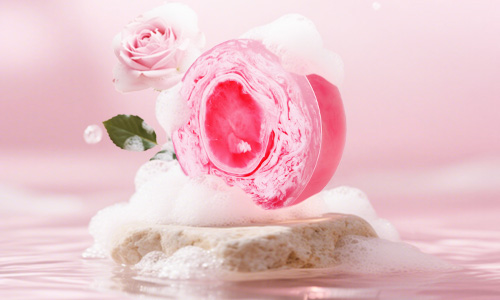 蜜桃手工精油皂