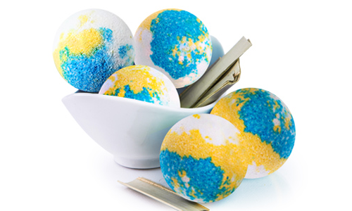 海洋之蓝精油浴盐球