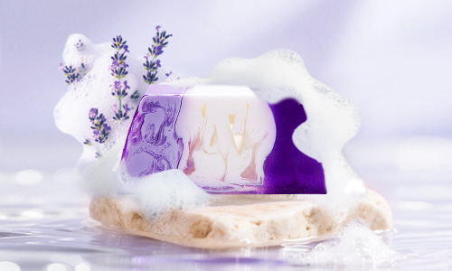 卡莎灡薰衣草手工精油皂