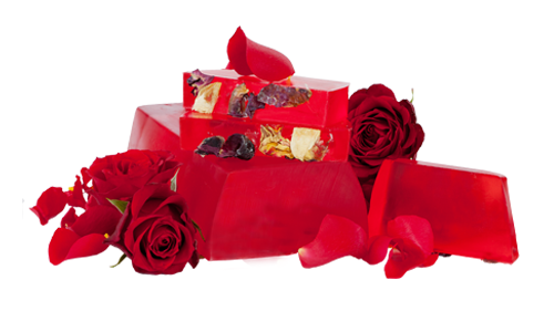 尊容玫瑰手工精油皂